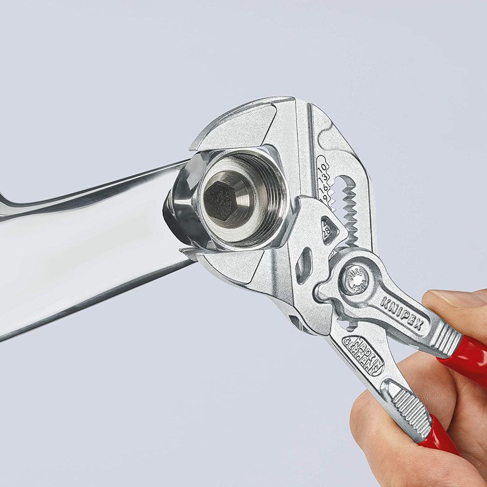 Knipex Pliers Wrench Chrome Plated 180mm, large image number 5