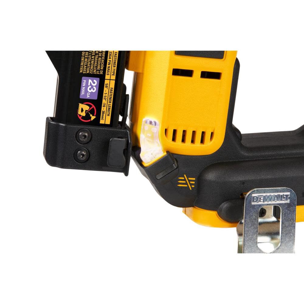 DEWALT ATOMIC Compact Series 20V MAX Pin Nailer 23 Gauge Kit, large image number 6