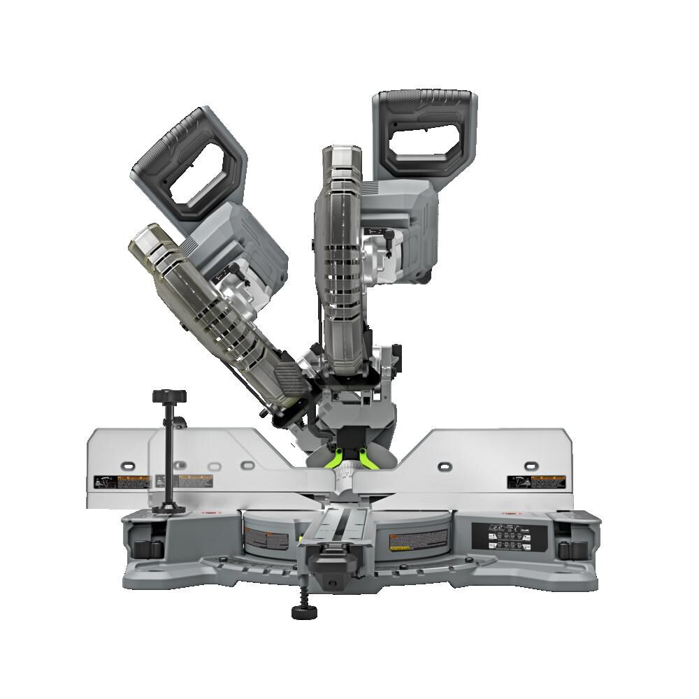 FLEX 24V Cordless 12 Inch Dual Bevel Sliding Miter Saw (Bare Tool) & Power Adapter Bundle, large image number 7