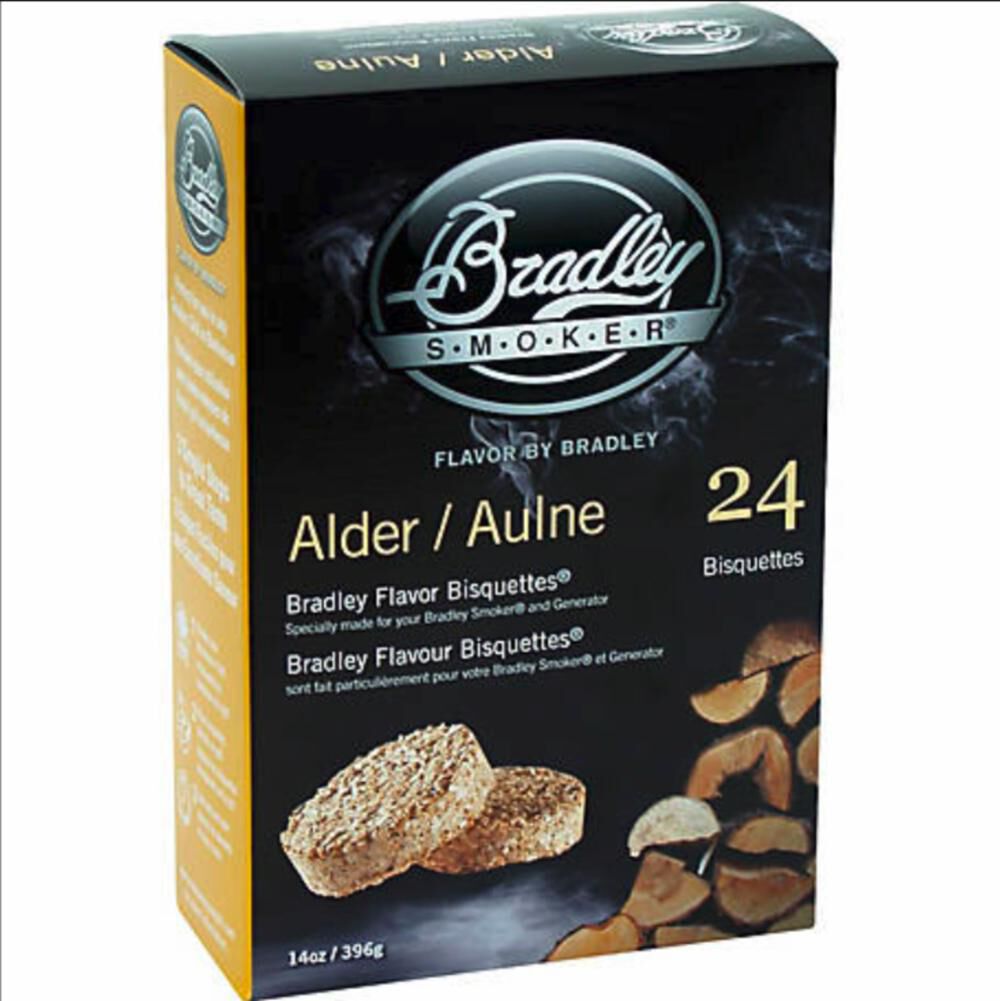Bradley Smoker Alder Bisquettes – 24 Pack – BTAL24