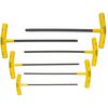Bondhus 6pc Balldriver T-Handle Hex Tool Set 5/32-3/8, small image number 1