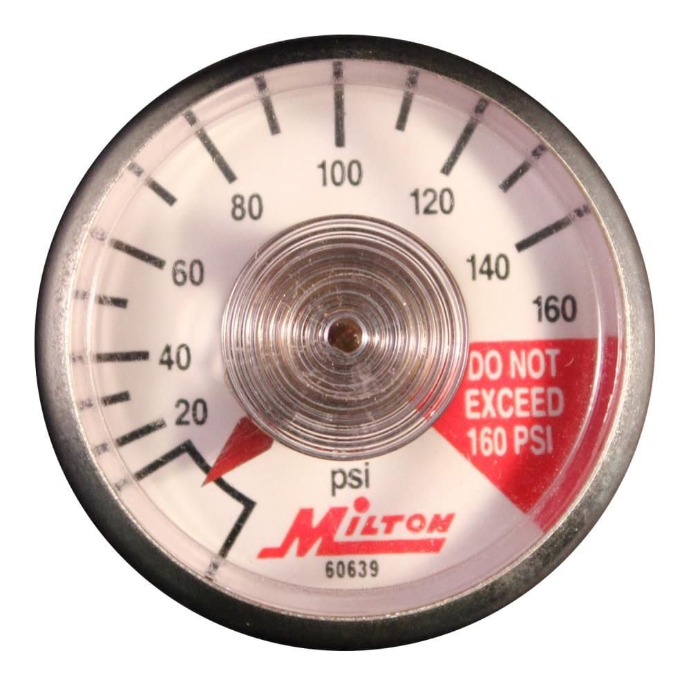 Milton 638-7 1/8in NPT Center Back Mount Pressure Gauge, large image number 1