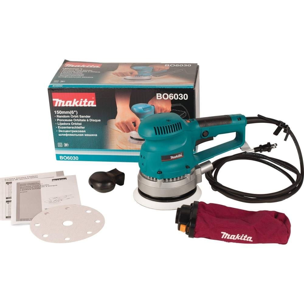 Makita 6 In. Random Orbit Sander, large image number 6
