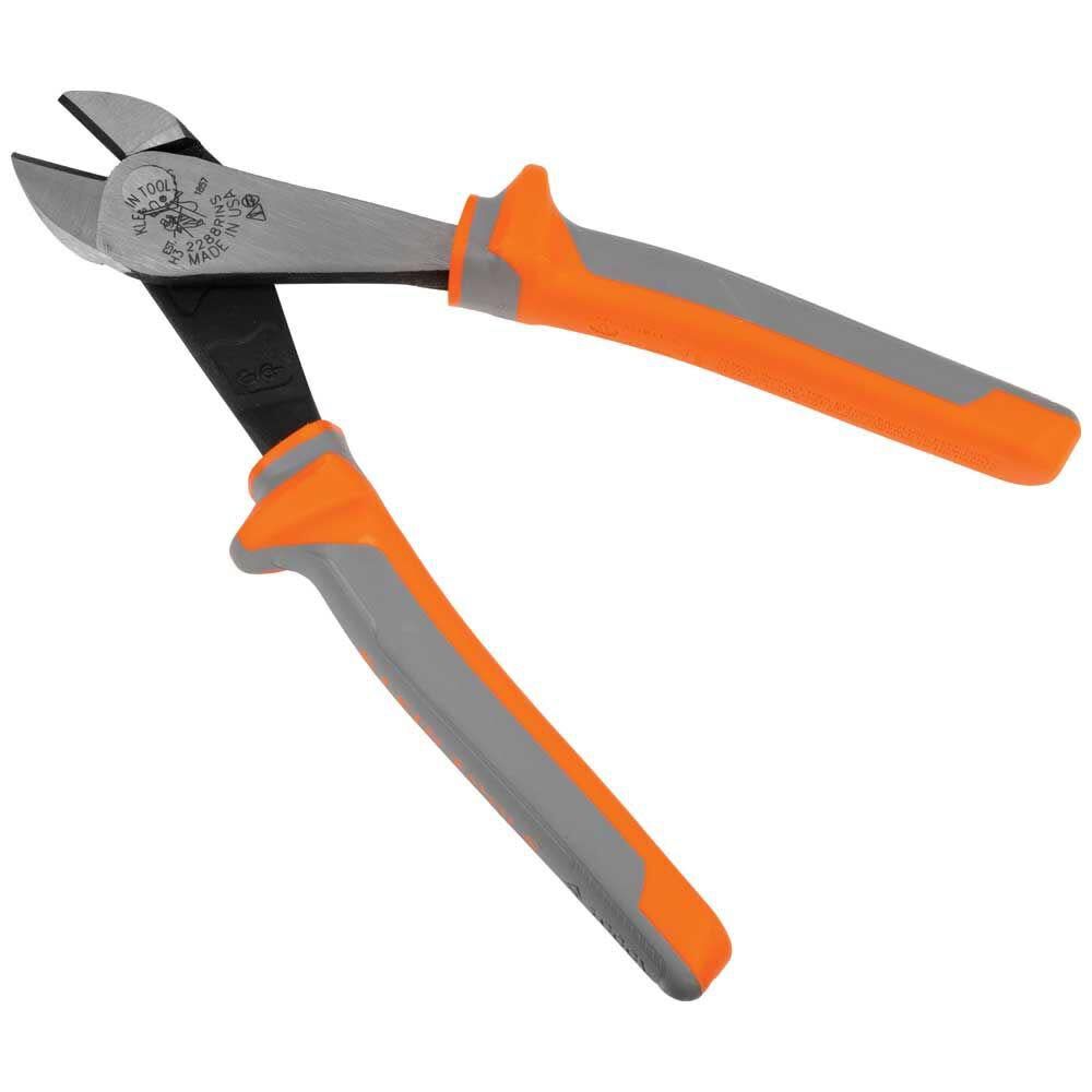 Klein Tools 8in Insulated Diagonal Pliers, large image number 5