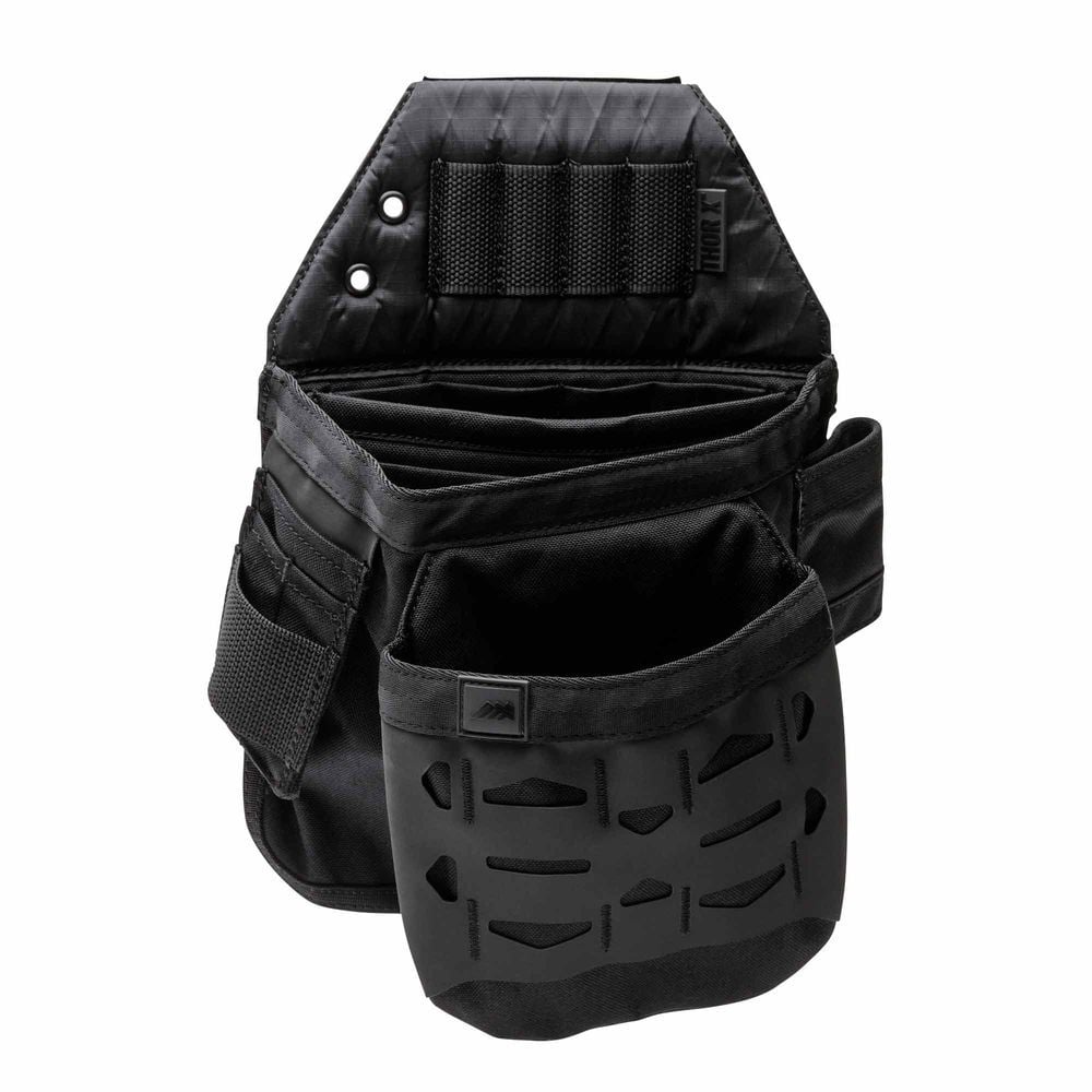 Diamondback Toolbelts Thor X Black Left Side Pouch with Hook & Loop Closure, large image number 1