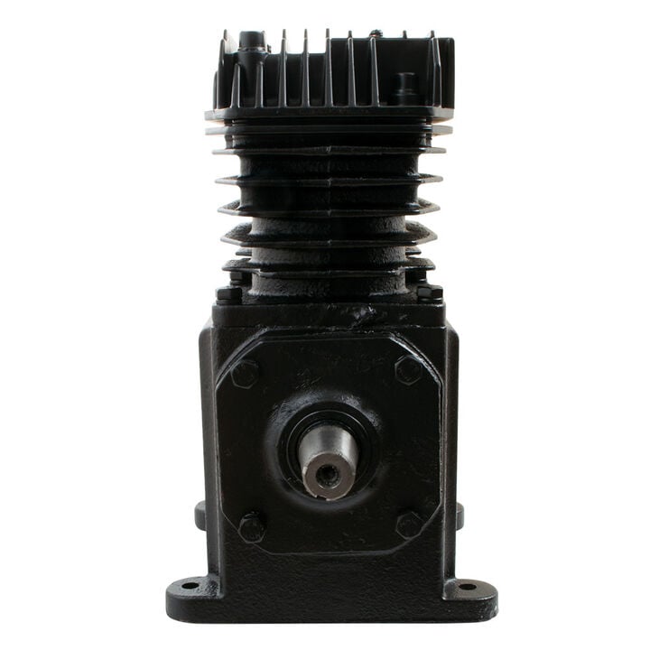 Powermate Universal Replacement Single Stage Inline Twin Cylinder Oil Lubricated Pump 3.7 RHP, large image number 2