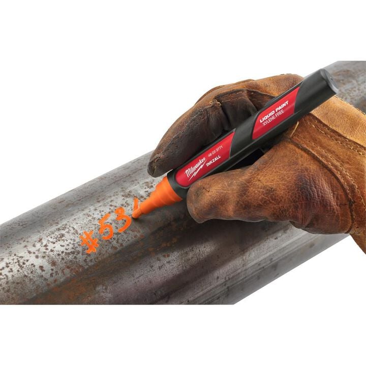 Milwaukee INKZALL Orange Paint Marker, large image number 2