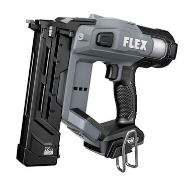 FLEX 18 Gauge 1/4 Inch Narrow Crown Stapler (Bare Tool)