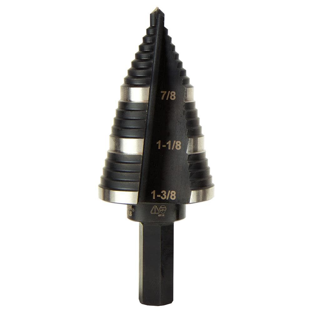 Klein Tools Step Drill Bit #15 Double Fluted, large image number 1