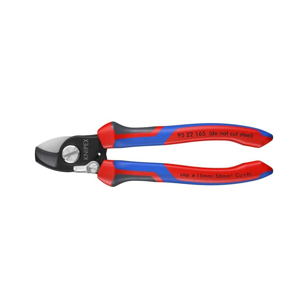 Knipex 6-1/2 Inch Steel Cable Shear with Comfort Handle, large image number 1