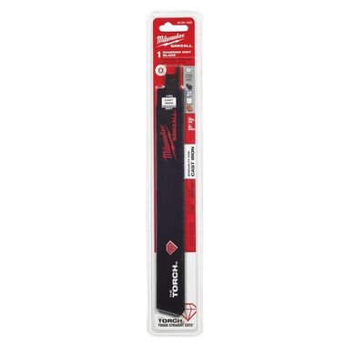 Milwaukee 9 in. Diamond Grit the Torch SAWZALL Blade, large image number 4