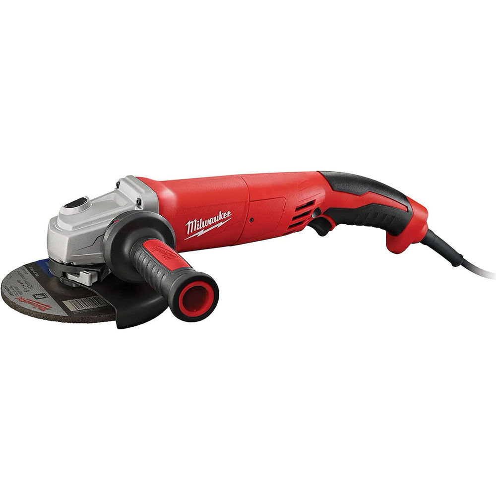 Milwaukee 13 Amp 5 In Small Angle Grinder Trigger Grip Lock On 6124 30 Sansujyuku sansujyuku.com