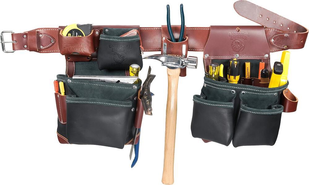 Occidental Leather Building Framer Set Black, Size 2XL - B5625 XXL