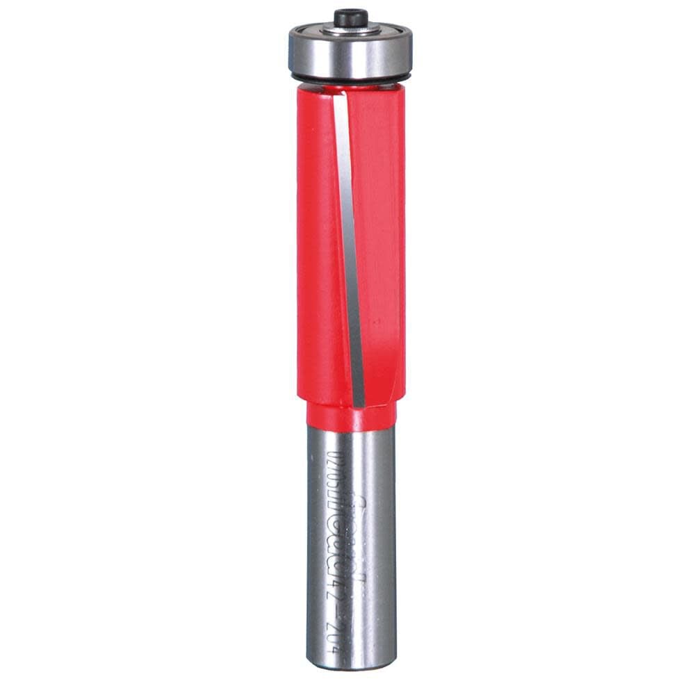 Freud 3/4 In. (Dia.) Downshear Helix Flush Trim Bit with 1/2 In. Shank, large image number 1