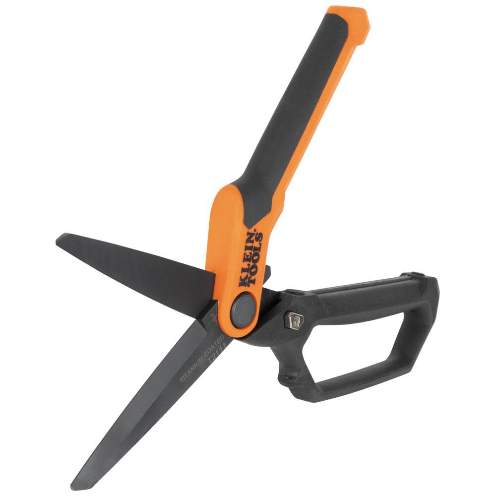 Klein Tools Titanium High Leverage Shears, 10 Inch, large image number 6