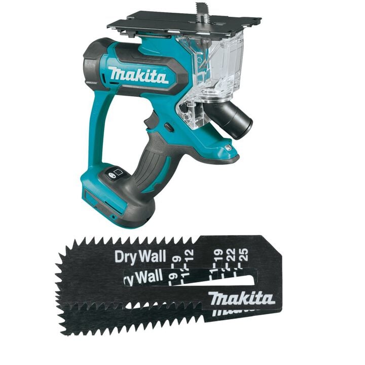 Makita 18V LXT Cut-Out Saw (Bare Tool) HCS Cut-Out Saw Blade-2 Pk Bundle