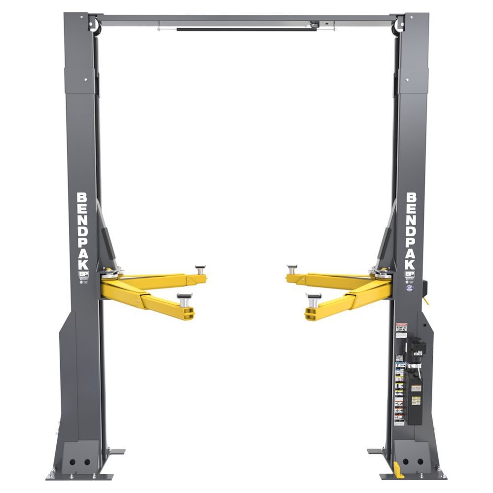 Bendpak 16AP-192 16000 Lbs High-Rise Clearfloor Two-Post Car Lift, large image number 6