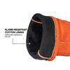 Klein Tools TIG Welding Gloves Black and Orange XL, small image number 5