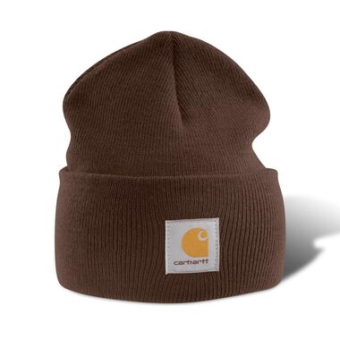 Carhartt Acrylic Watch Hat Dark Brown One Size Fits All ...