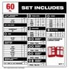 Milwaukee SHOCKWAVE Impact Duty Drill & Drive Set 60pc, small image number 2