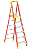 Werner Type IA Fiberglass Podium Ladder, small