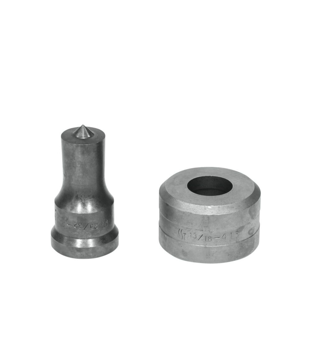 Edwards 25/32 Inch Punch x 13/16 Inch Die Steel Round Punch & Die Set, large image number 1