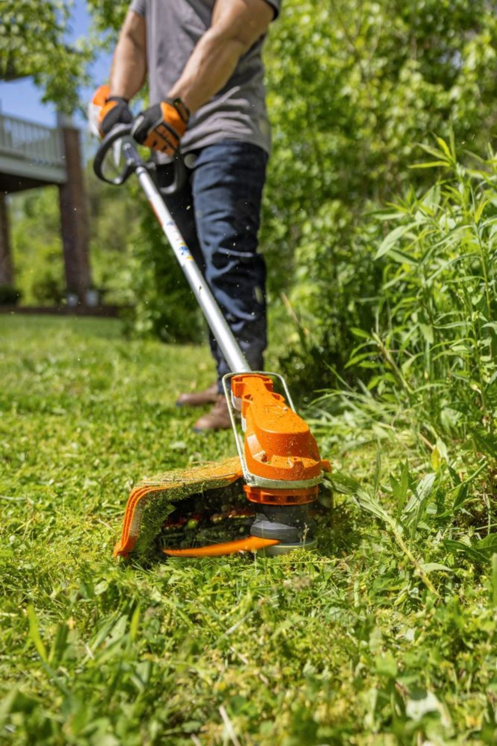 Stihl battery hotsell powered string trimmer