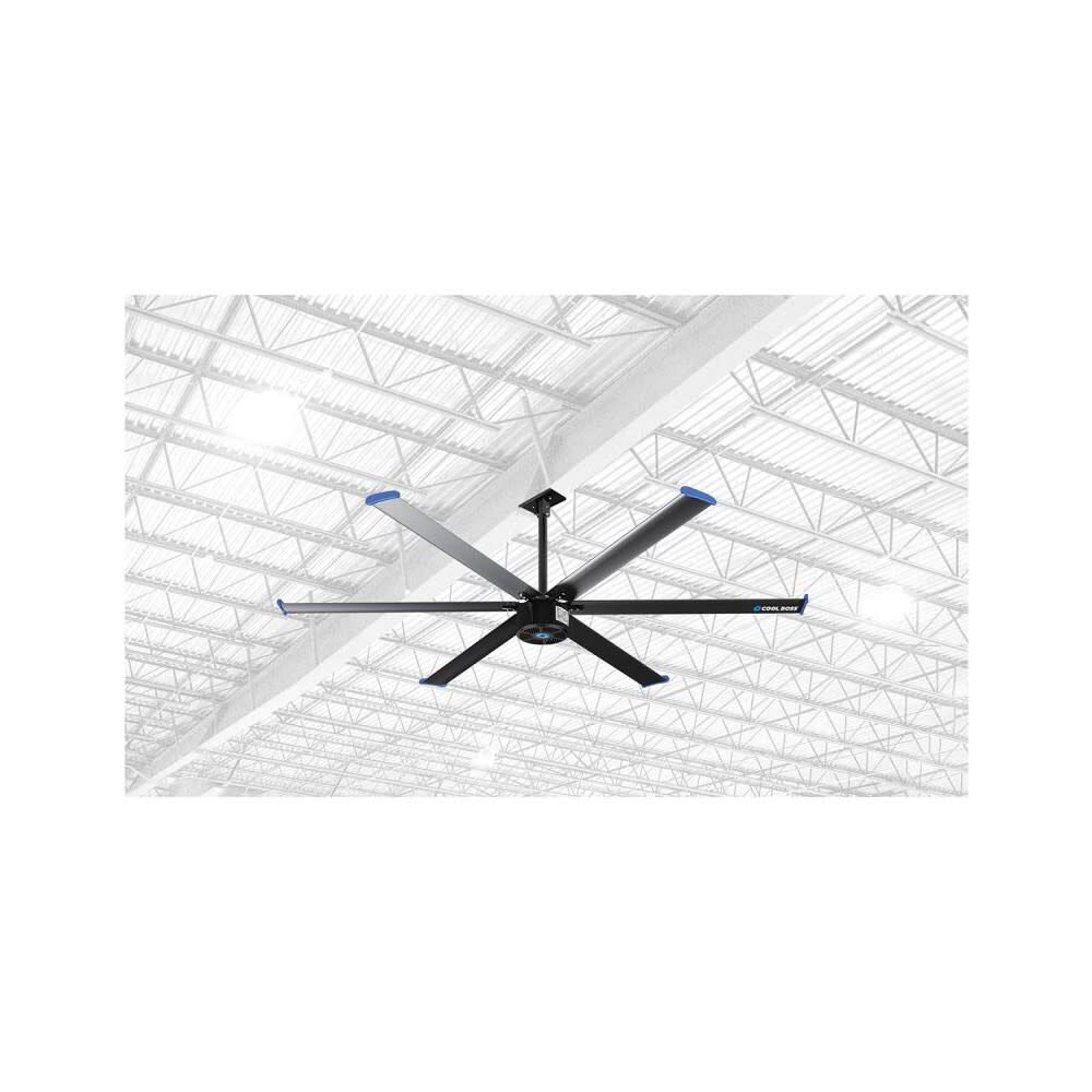Cool Boss 11 ft 208-230VAC 5A 50/60Hz Industrial Overhead Fan, large image number 2