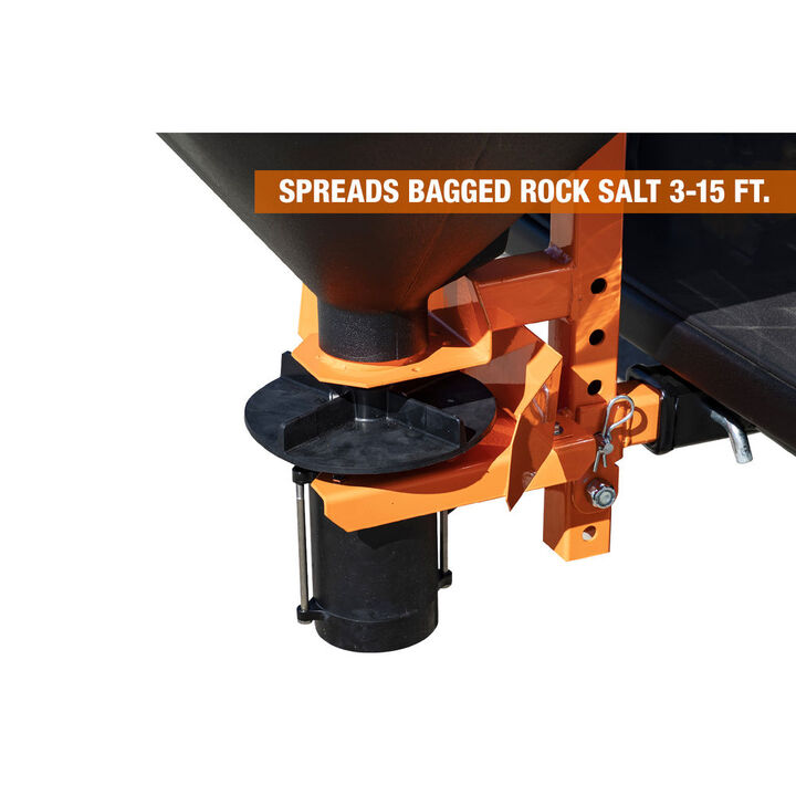 Buyers Products Company SaltDogg 4.4 Cubic Foot Black Polymer Electric Tailgate Spreader, large image number 6