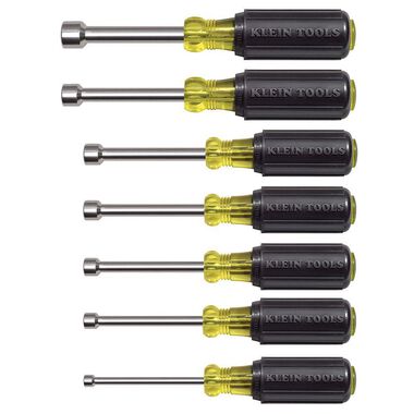 Klein Tools Magnetic Nut Driver 3in Shank 7 Pc, large image number 0