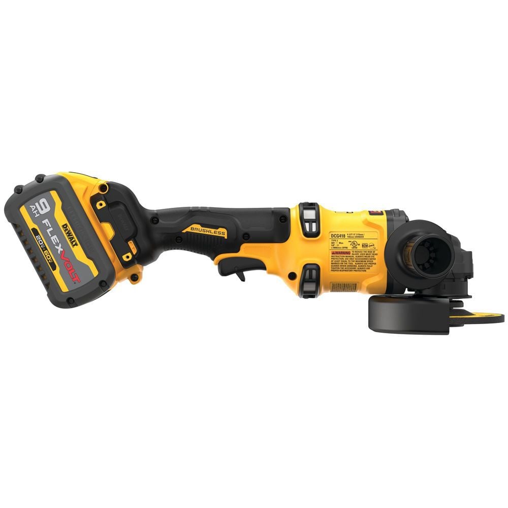 DEWALT 60V MAX Brushless 4-1/2 Inch - 6 Inch Cordless Grinder Kit, large image number 8