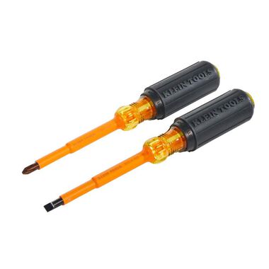 Klein Tools 2pc 4In Insulated Screwdriver Set, large image number 9
