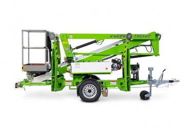 Niftylift 33.5' Cherry Picker Trailer Mounted Towable with Telescopic Upper Boom - Battery, large image number 3