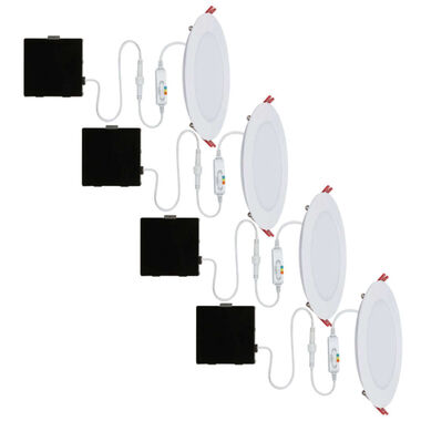 Globe Electric Ultra Slim ValuePack Recessed Lighting Kit 12W LED, large image number 2