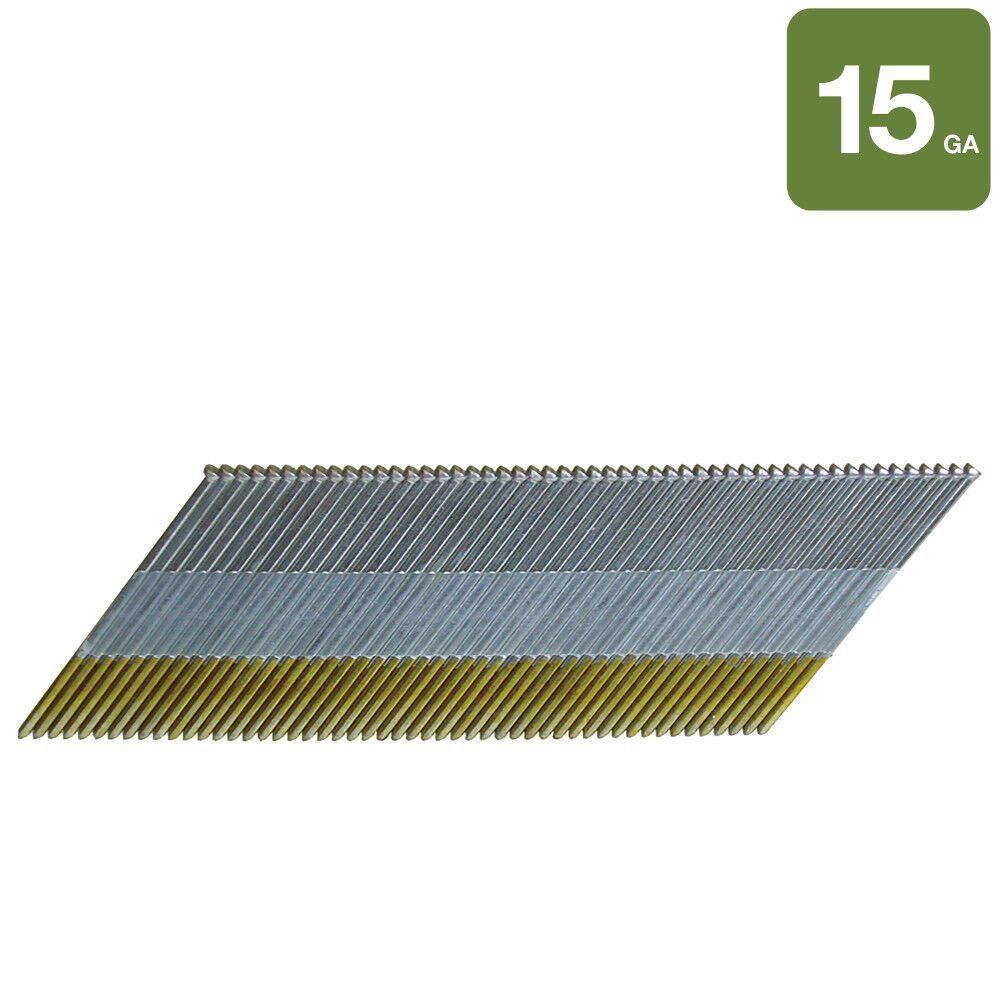 Metabo HPT 2in 15 Gauge Galvanized Angled Finish Nails 1000qty