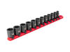 Tekton 3/8 Inch 6 Point Impact Socket Set, 12 Pieces (8-19 mm), small image number 2
