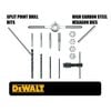 DEWALT Fractional Tap and Large Hexagon Die Set, 14 Pieces, small image number 2
