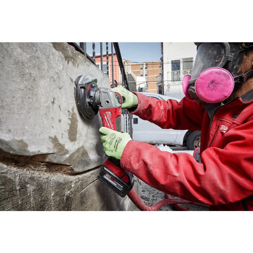 Milwaukee DIAMOND MAX 4 Inch Single Row Segmented Turbo Rim Diamond Cup Wheel for Concrete Grinding, large image number 9