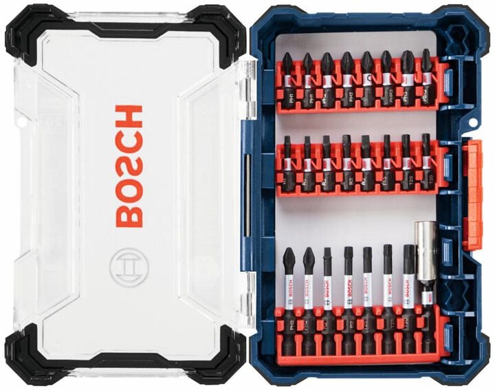 Bosch 24 pc Impact Tough Screwdriving Custom Case System Set, large image number 9