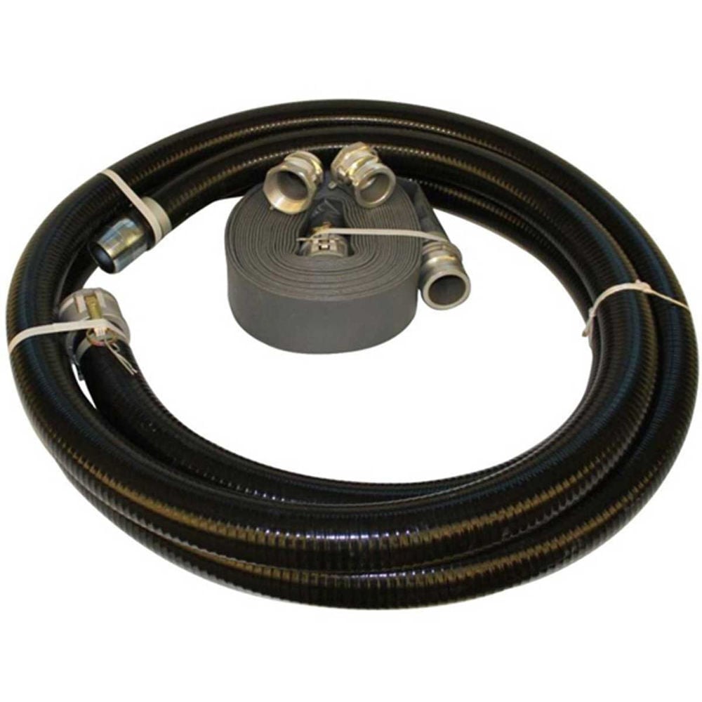 Wacker Neuson 3in x 20' Suction & 50' Discharge Hose Kit, large image number 2