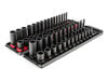 Tekton 1/4 Inch 12 Point Impact Socket Set, 58 Pieces (5/32-11/16 in, 4-17 mm), small image number 2