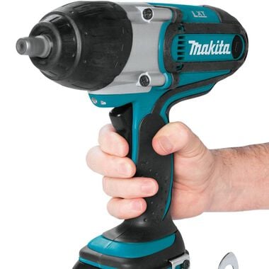 Makita 18V LXT Lithium-Ion Cordless 1/2 In. High Torque Impact Wrench (Bare Tool), large image number 2