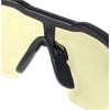 Milwaukee Safety Glasses - Yellow Fog-Free Lenses, small