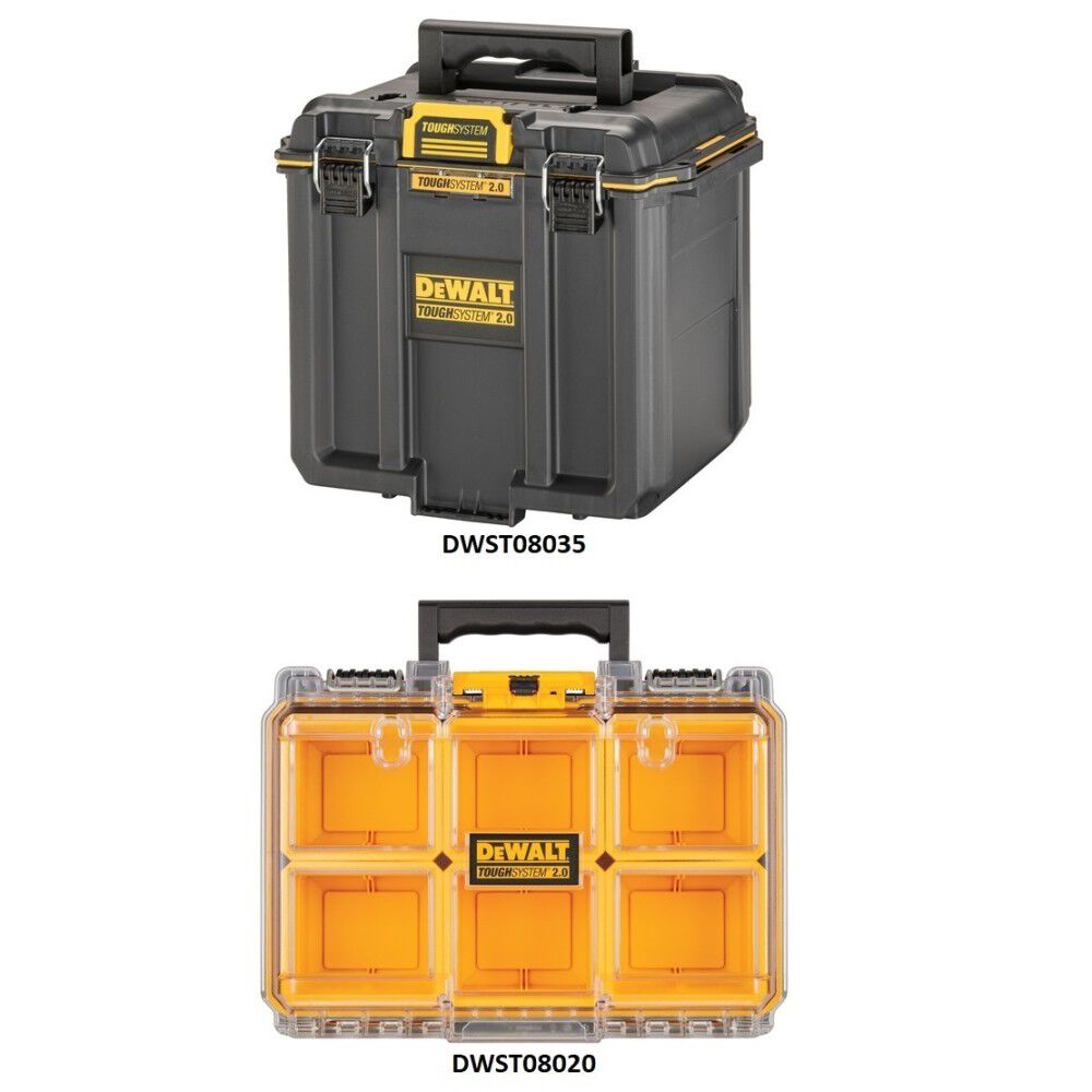 DEWALT ToughSystem 2.0 Compact Organizer & Toolbox Bundle, large image number 2