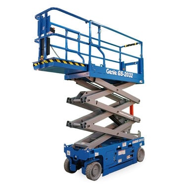 Genie 20' Scissor Lift 32in Width Electric with E-Drive, large image number 0