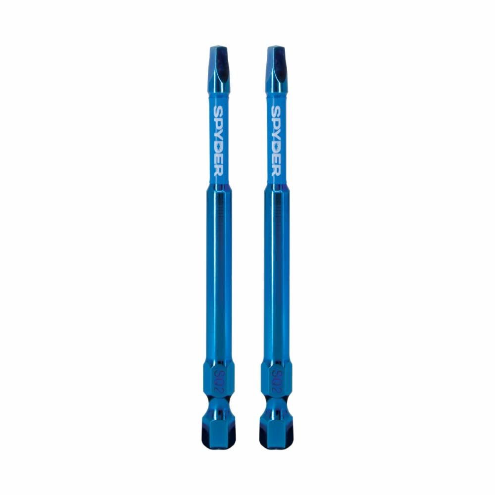 Spyder 3-1/2 Inch SQ2 Impact Driver Bit, 2 Pieces, large image number 1