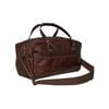 Duluth Pack Brown Leather Weekender Duffel, small image number 5