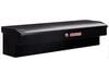Weather Guard 56in Lo-Side Truck Tool Box Steel Gloss Black, small image number 1