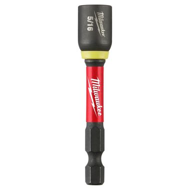 Milwaukee SHOCKWAVE Impact Duty 5/16inch x 2-9/16inch Magnetic Nut Driver, large image number 0