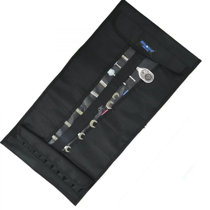 BluBird Work Gear Black Polyester Multi Pocket Tool Roll Organizer, large image number 1